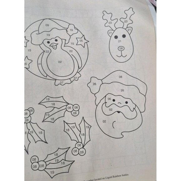 Liquid Rainbow Pattern Book Stained-glass, Suncatchers, Christmas Ornaments - Picture 3 of 7